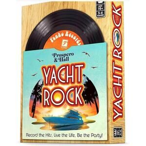 FUNKO Gaming Yacht Rock Party Game 1970's Musicians California Songs Outfits New